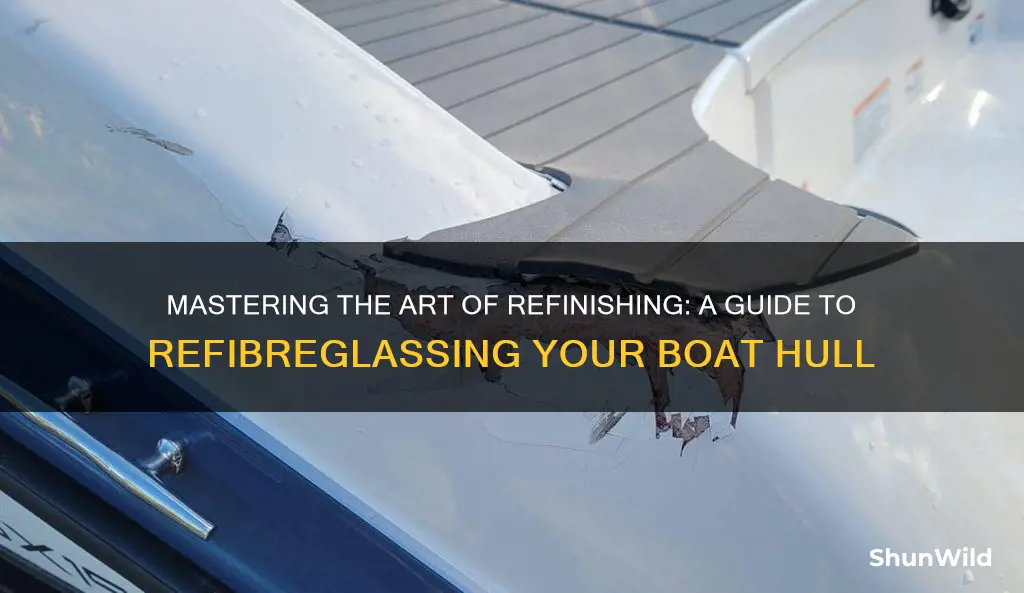 how to re fiberglass a boat hull