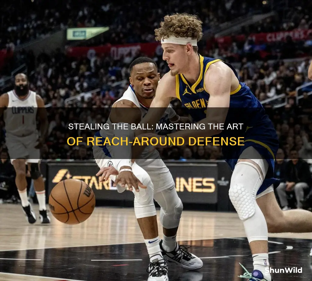 how to reach around steal basketball