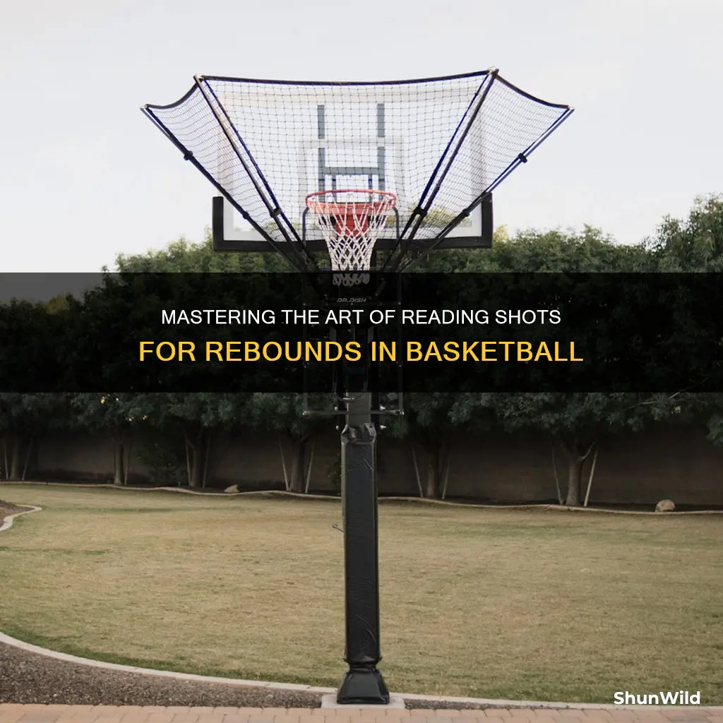 how to read a basketball shot to rebound