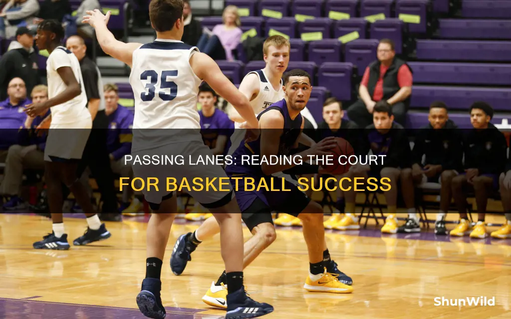 how to read passing lanes basketball