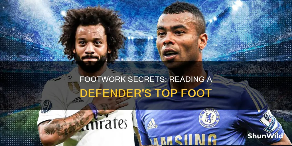 how to read top foot of defender basketball