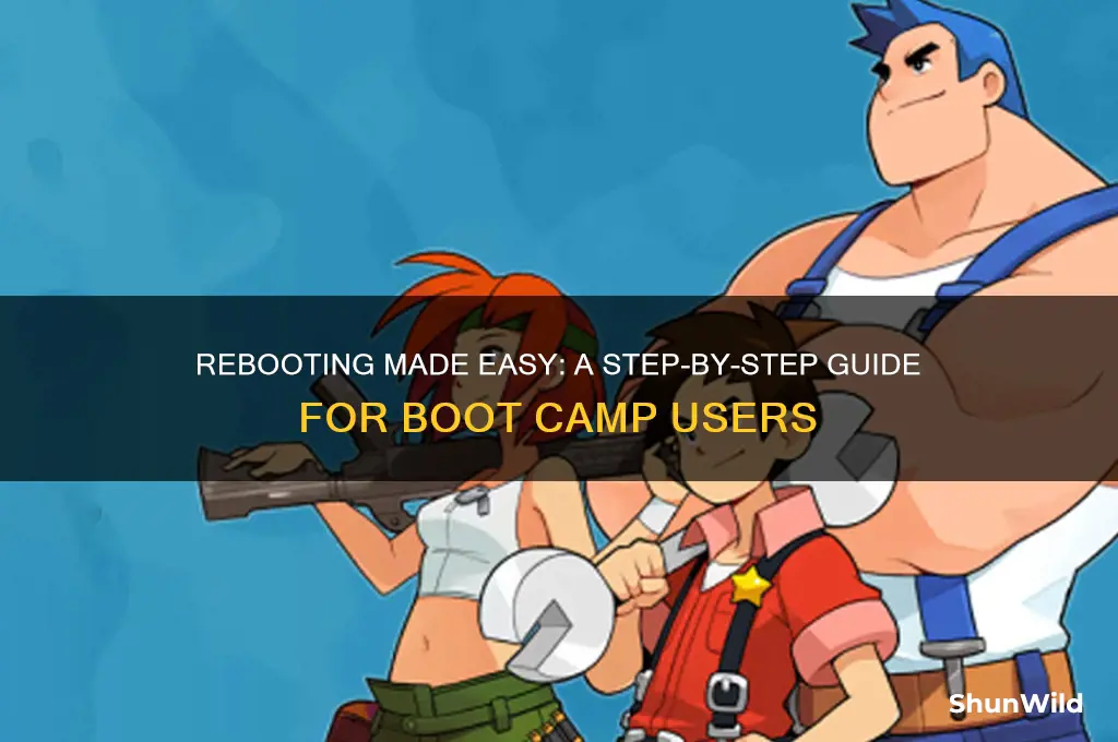 how to reboot in boot camp