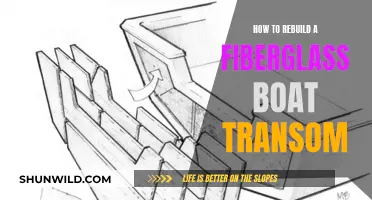 Rebuilding a Fiberglass Boat Transom: A Step-by-Step Guide