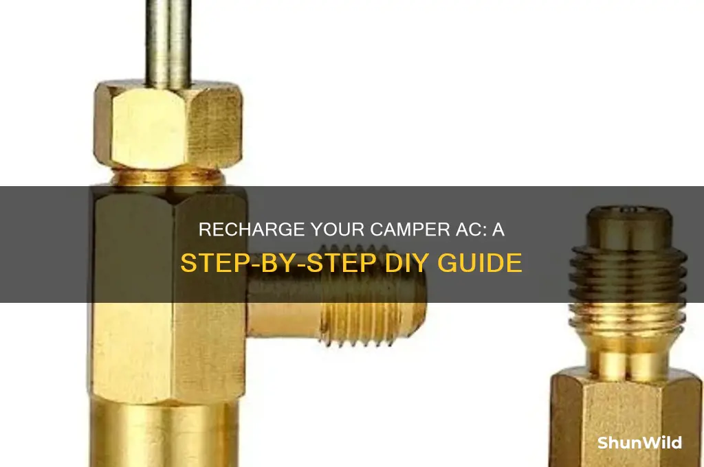 how to recharge camper ac