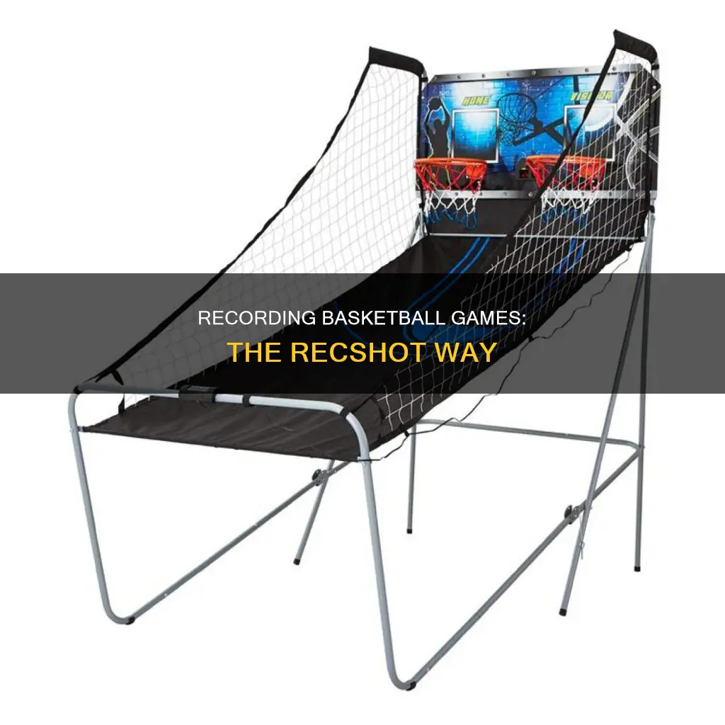 how to record on recshot basketball