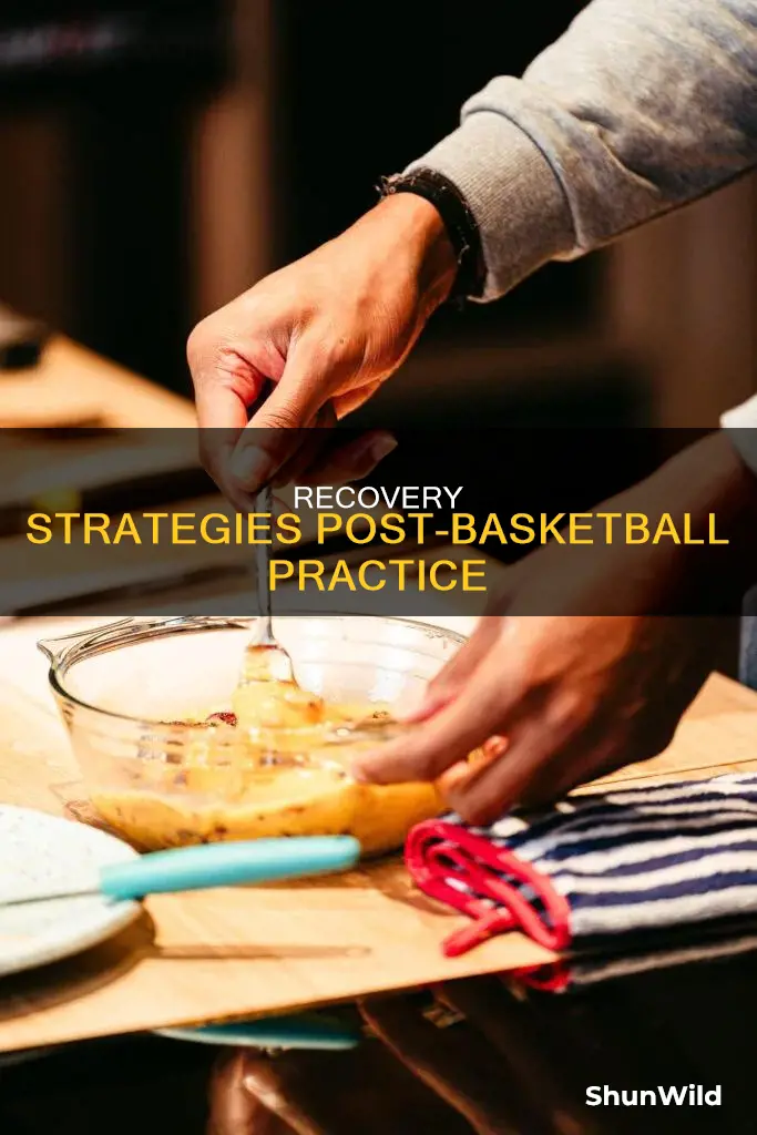 how to recover after basketball practice