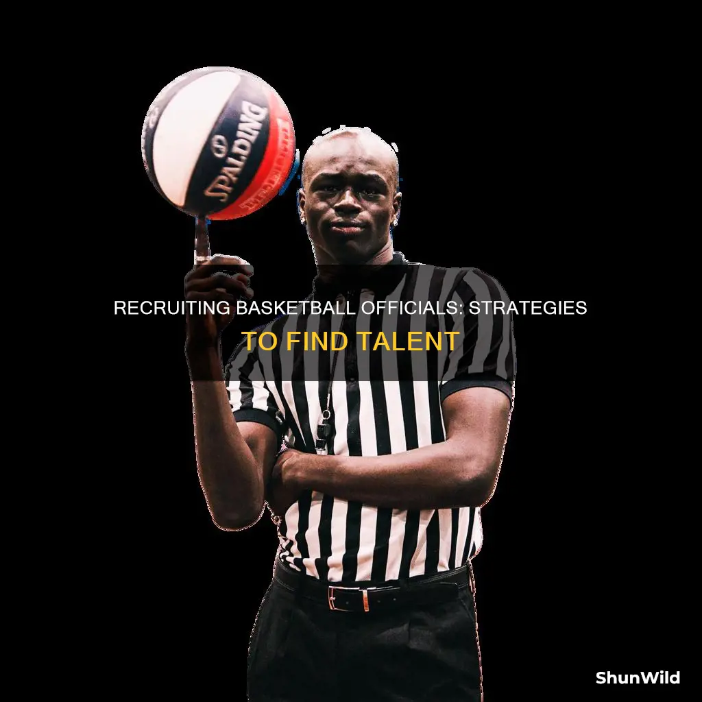 how to recruit new basketball officials