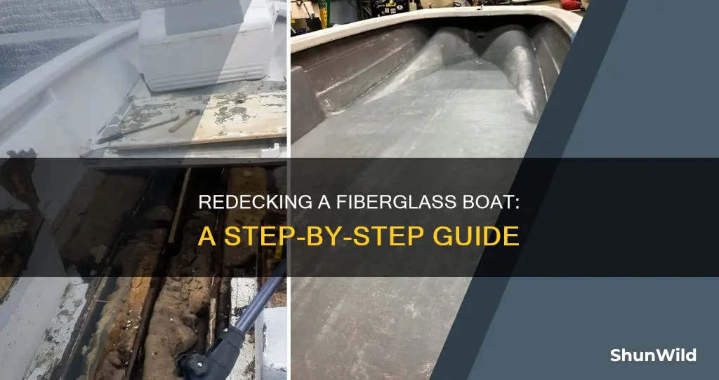 how to redeck a fiberglass boat