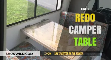 Revamp Your Camper Table: Easy DIY Redo Guide