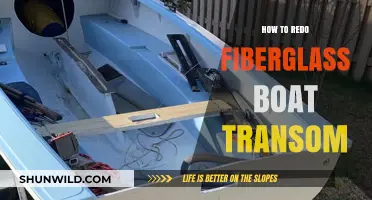 Revive Your Boat's Transom: A Guide to Redoing Fiberglass