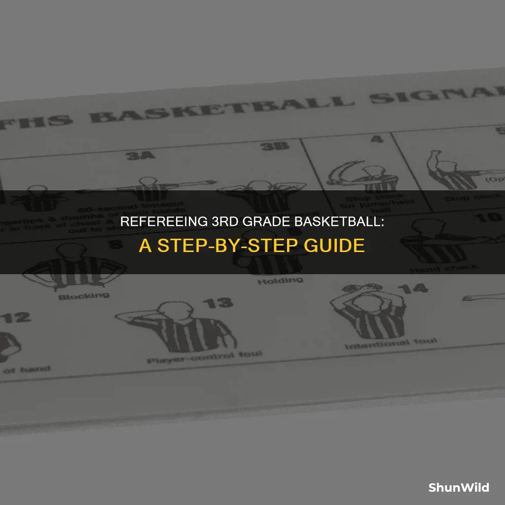 how to ref 3rd grade basketball