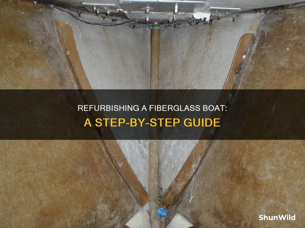 how to referbish the inside of a fiberglass boat