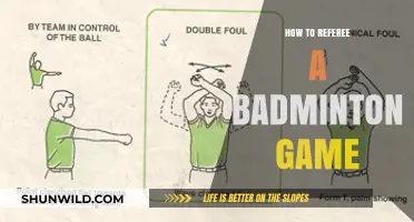 Refereeing Badminton: A Step-by-Step Guide