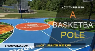 Refinishing a Basketball Pole: A Step-by-Step Guide