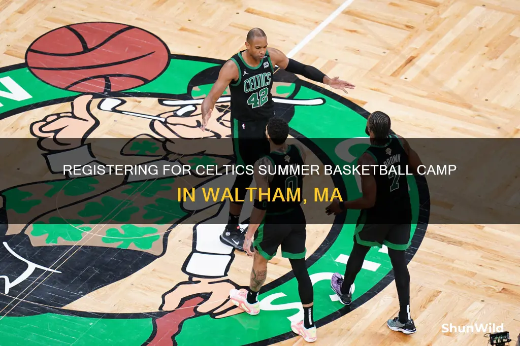 how to register for celtics summer basketball camp waltham ma