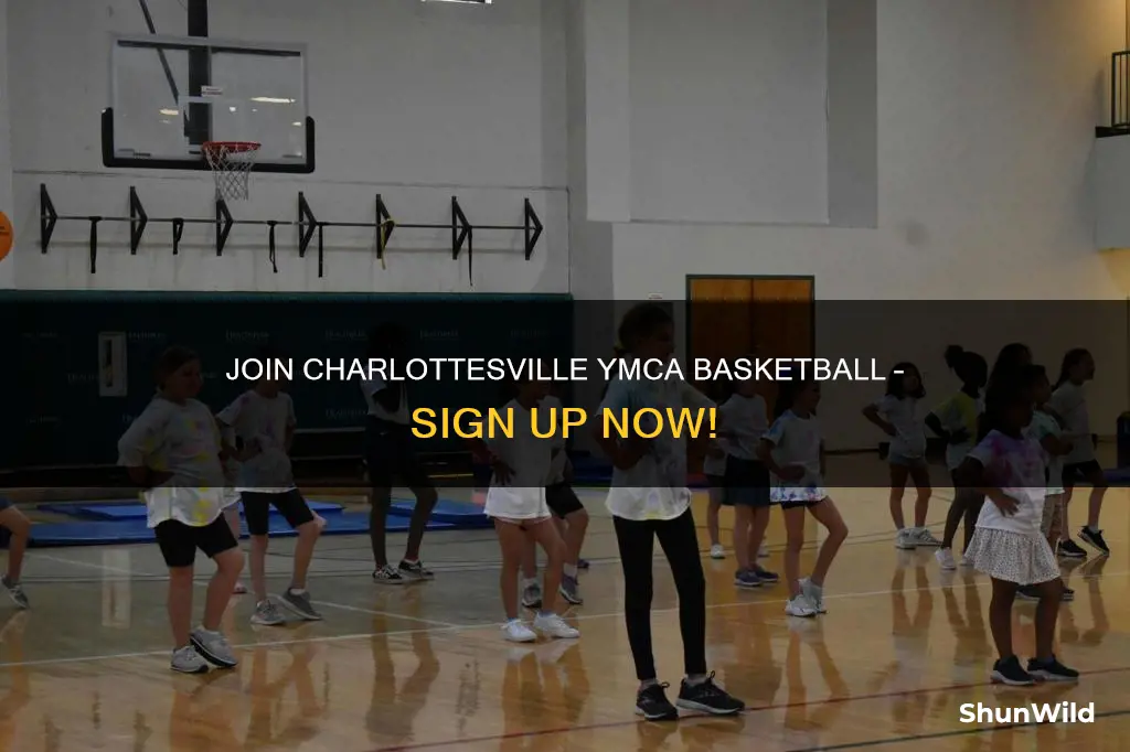 how to register for ymca basketball in charlottesville