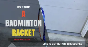 Regripping Badminton Rackets: A Step-by-Step Guide