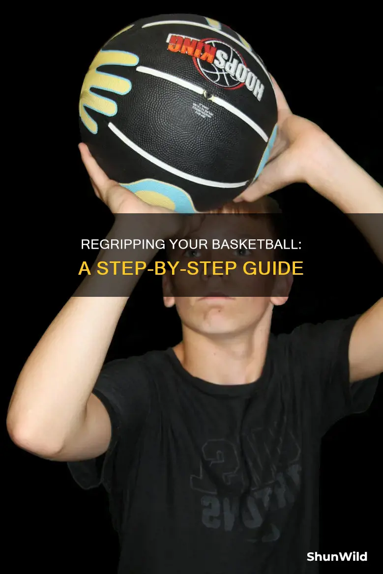 how to regrip a basketball