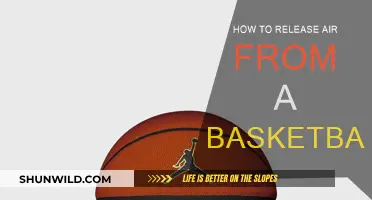 Deflating a Basketball: Easy Steps to Release Air