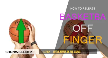 Perfect Finger Release for Basketball Shooting