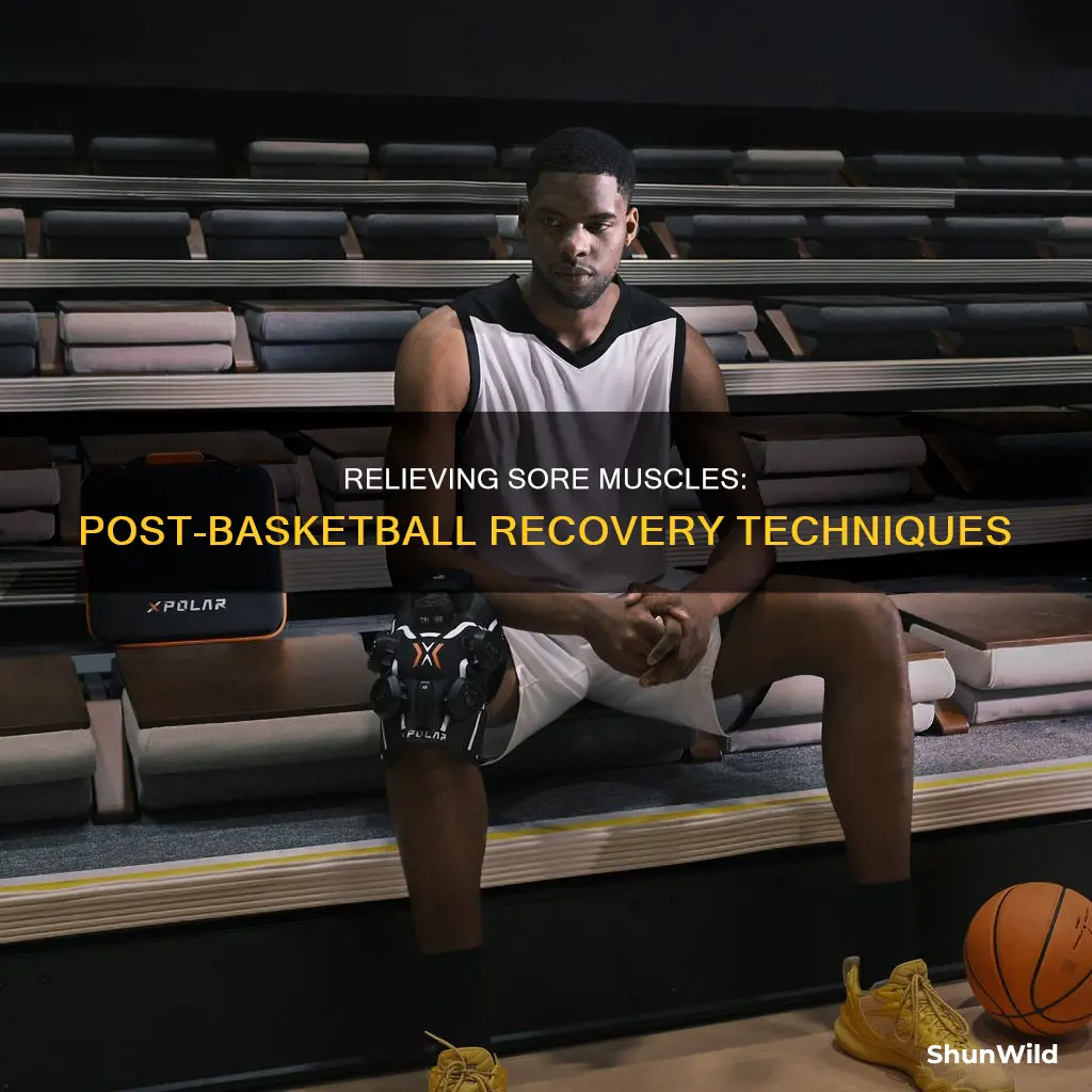 how to relieve sore muscles after basketball