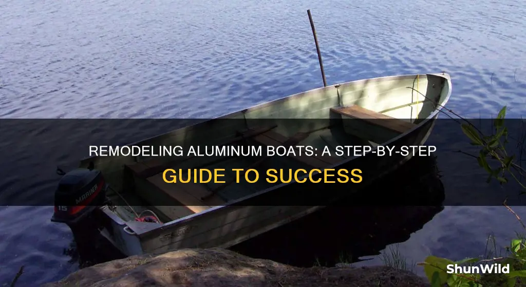 how to remodel an aluminum boat