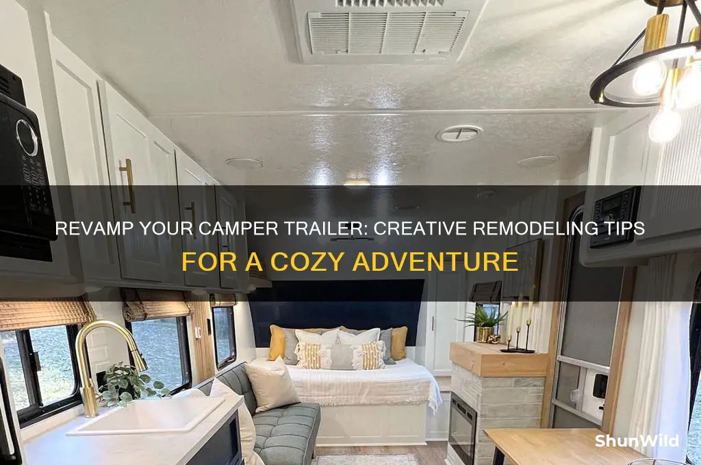 how to remodel camper trailer