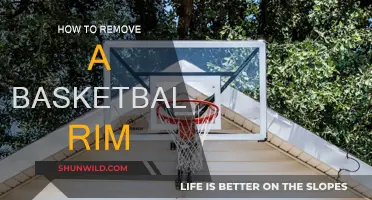 Unscrewing the Basketball Rim: A Step-by-Step Guide