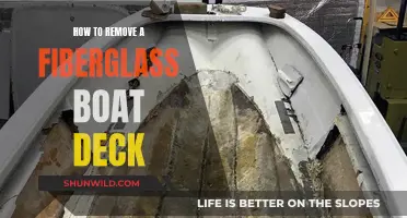 Removing a Fiberglass Boat Deck: A Comprehensive Guide
