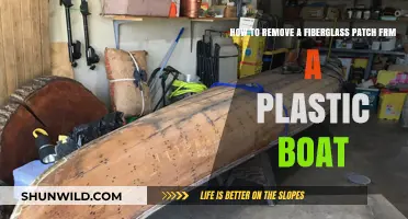 Mastering Fiberglass Repair: A Guide to Removing Patches from Plastic Boats