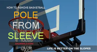 Efficiently Removing Basketball Poles from Sleeves