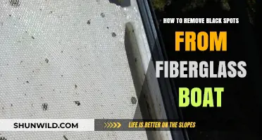 Revive Your Boat's Shine: Removing Black Spots from Fiberglass