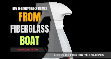 Removing Black Streaks from Fiberglass Boats: A Comprehensive Guide