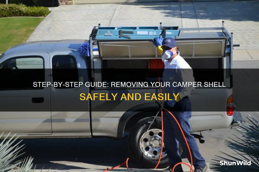 how to remove camper shell