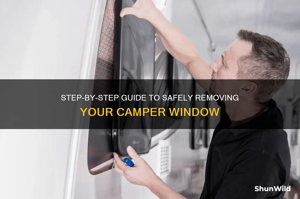 how to remove camper window