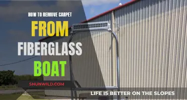Removing Carpet from a Fiberglass Boat: A Step-by-Step Guide