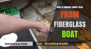 Carpet Glue Removal: A Guide for Fiberglass Boat Owners