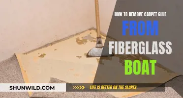 Removing Carpet Glue from Fiberglass Boats: Effective Strategies