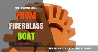 Decal Removal: A Guide to Cleaning Fiberglass Boats