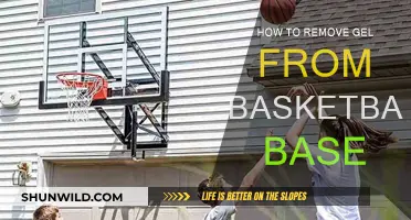 Easy Ways to Remove Gel from Basketball Base