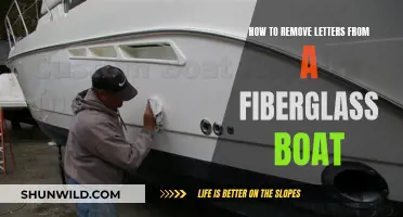 Stripping Fiberglass Boats: Removing Letters and Graphics
