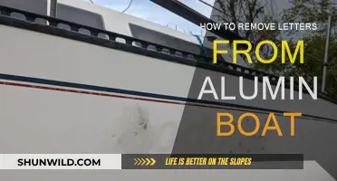 Stripping Letters Off an Aluminum Boat: A Step-by-Step Guide