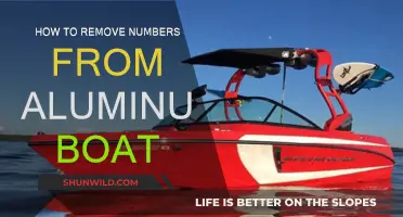 Efficiently Stripping Numbers Off Your Aluminum Boat