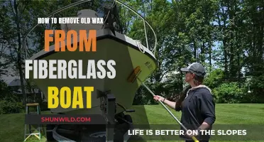 Effective Wax Removal from Fiberglass Boats