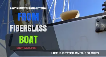 Erasing Painted Letters: A Guide to Restoring Fiberglass Boats