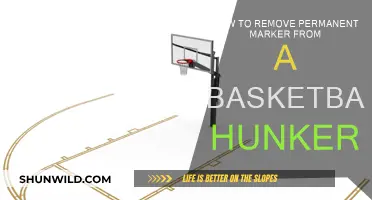 Removing Marker Stains from Your Basketball