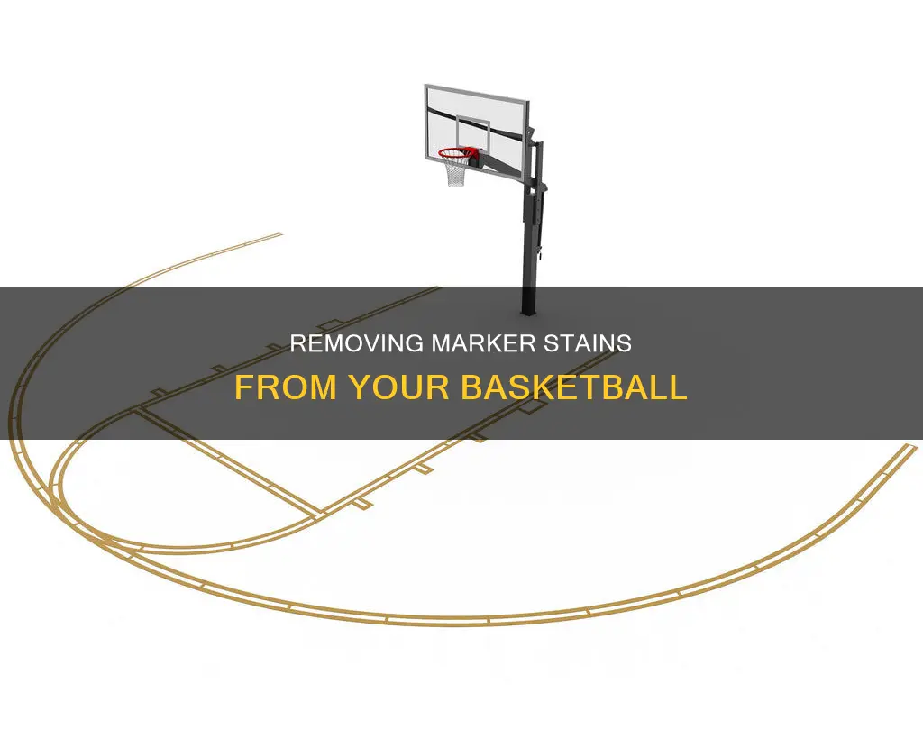how to remove permanent marker from a basketball hunker