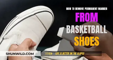 Removing Permanent Marker Stains from Basketball Shoes