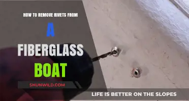 Mastering the Art of Removing Rivets from Fiberglass Boats