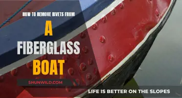 Removing Rivets from a Fiberglass Boat: A Step-by-Step Guide